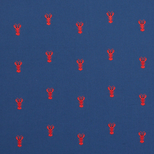 Schumacher | Lobster Embroidery fabric - 78800