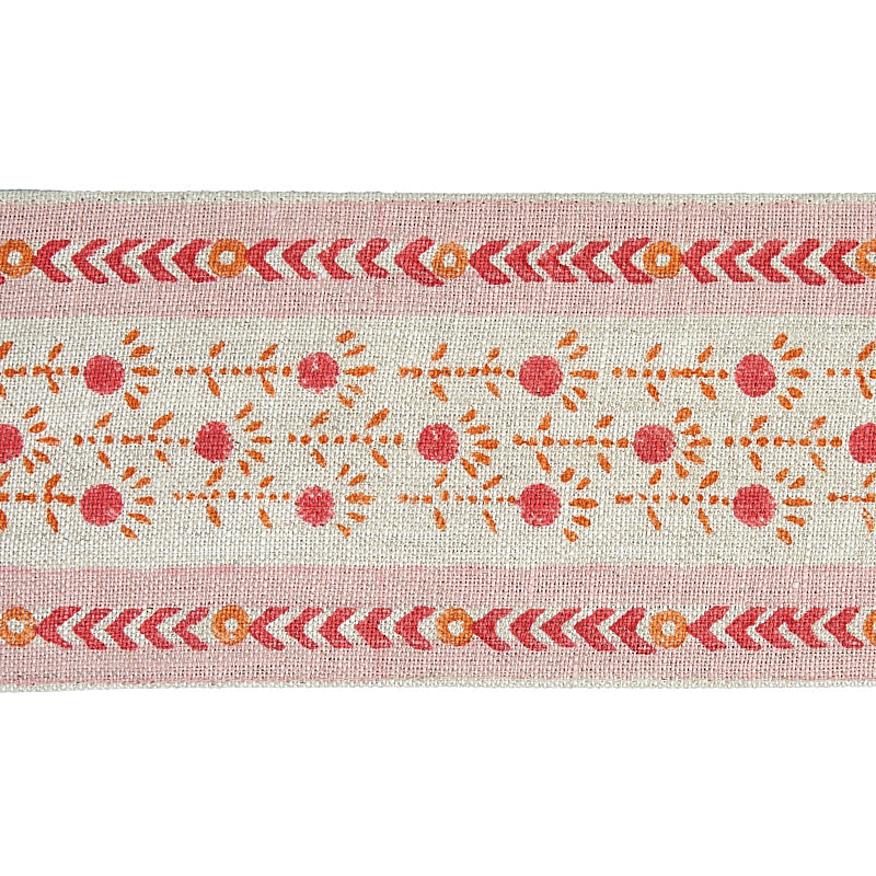 Schumacher | Pica Bella Hand Blocked Tape fabric - 79100
