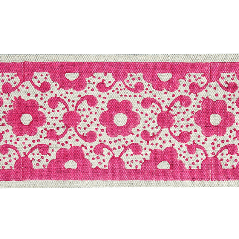 Schumacher | Brinda Hand Blocked Tape fabric - 79122