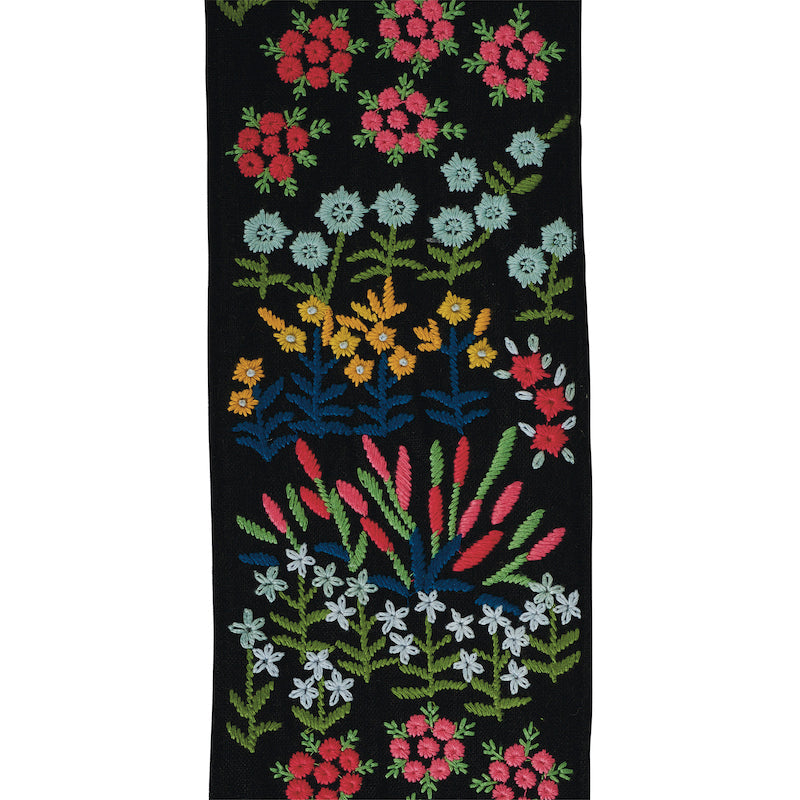 Schumacher | Lula Embroidered Tape fabric - 79312