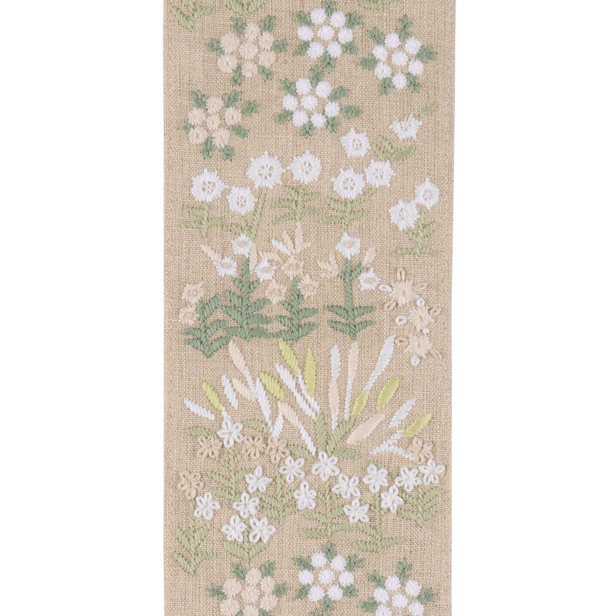 Schumacher | Lula Embroidered Tape fabric - 79314