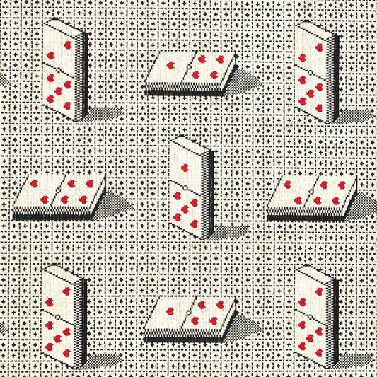 Schumacher | Domino Épinglé fabric - 79320
