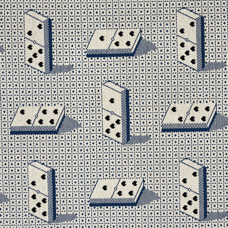 Schumacher | Domino Épinglé fabric - 79321