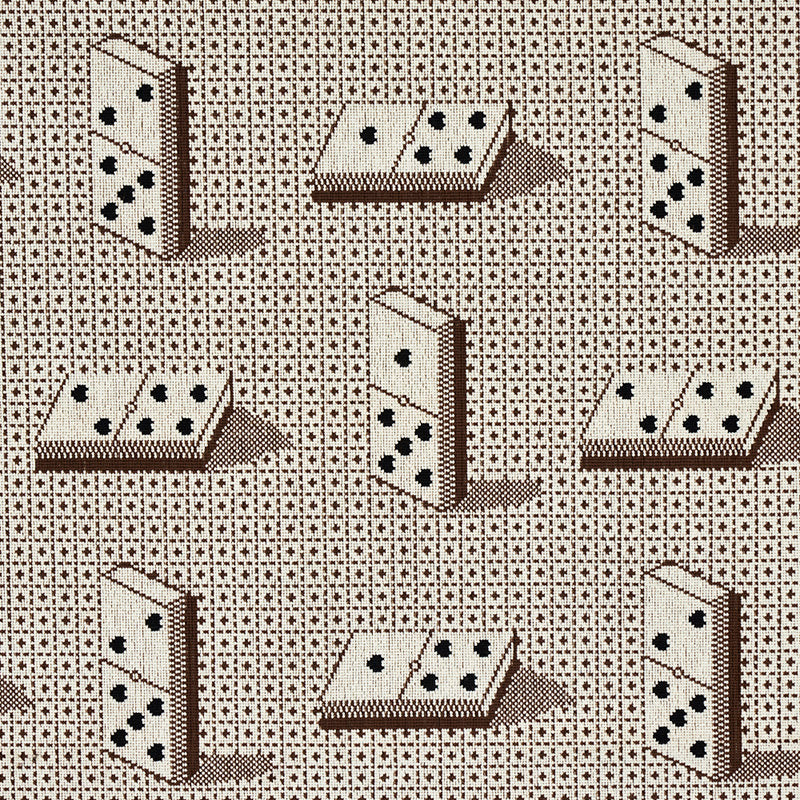 Schumacher | Domino Épinglé fabric - 79322