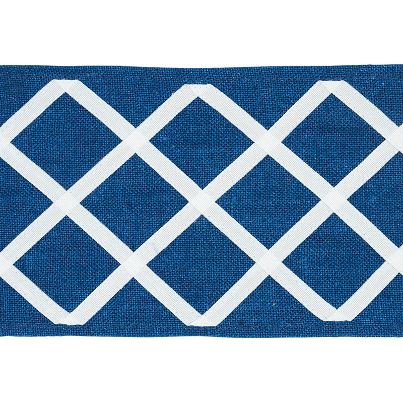 Schumacher | Zella Appliquéd Tape fabric - 79441