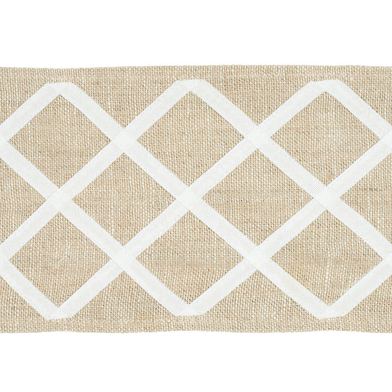 Schumacher | Zella Appliquéd Tape fabric - 79442