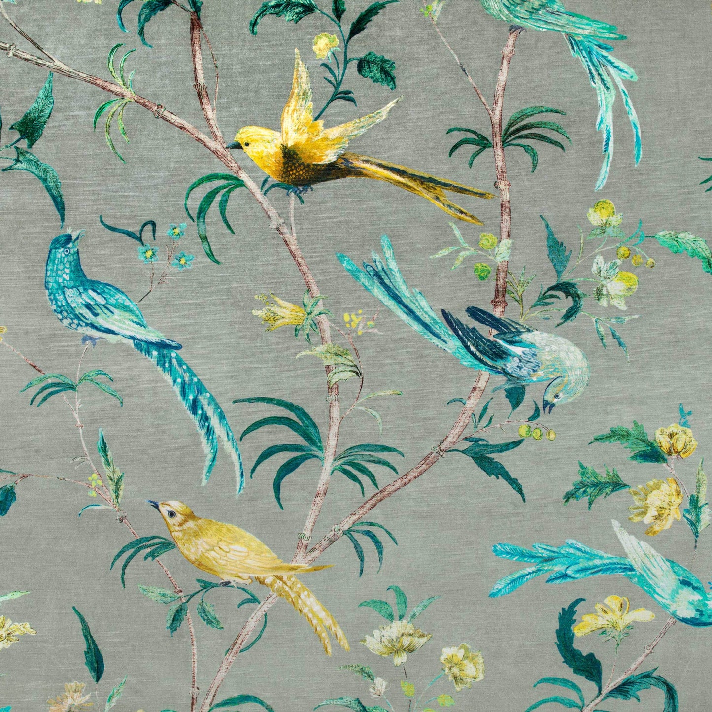 Pierre Frey Romo | Pluma Velvet – Jade — scenography