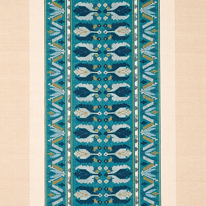Schumacher | Sandor Stripe Embroidery fabric - 79832