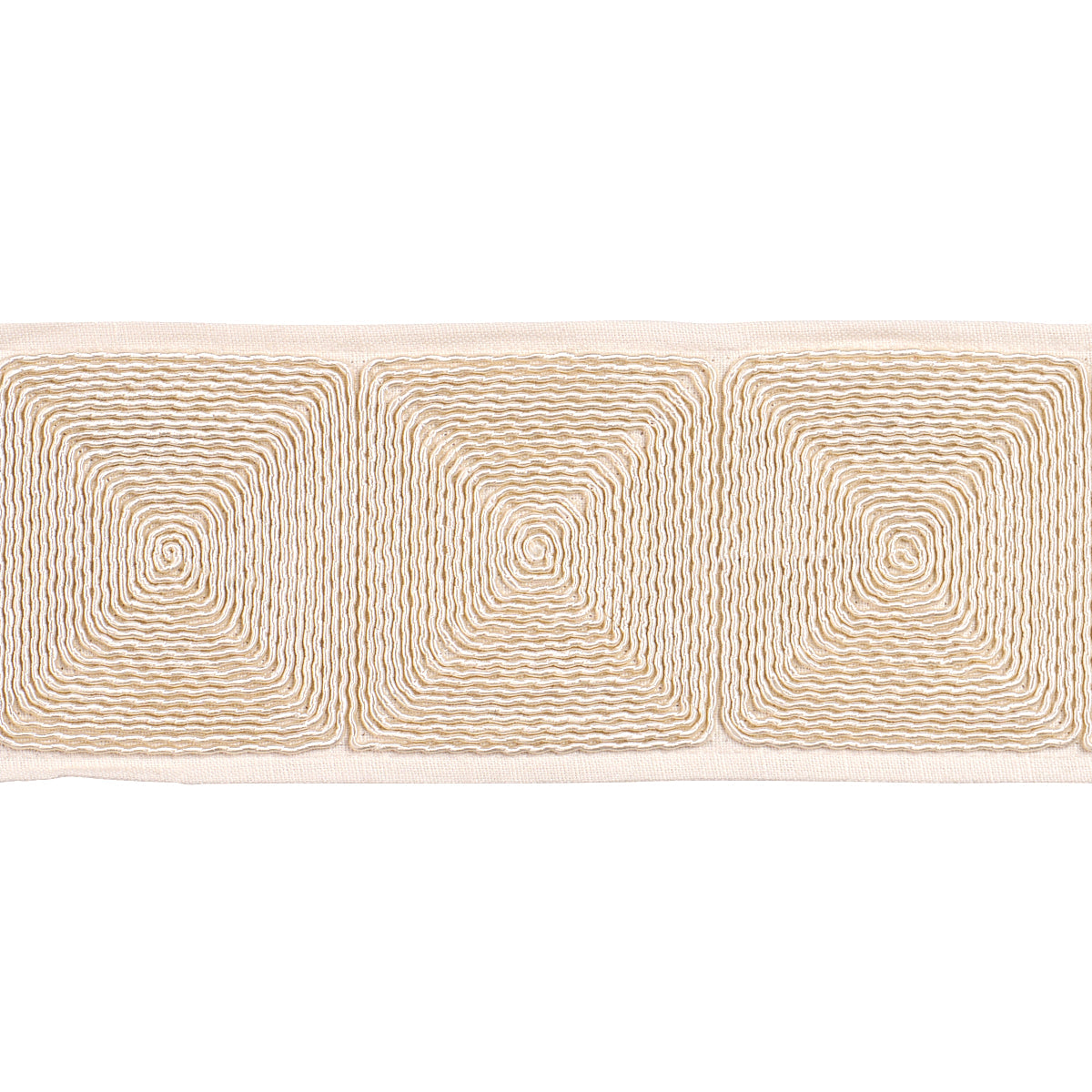 Schumacher | Nautilina Embroidered Tape fabric - 79891