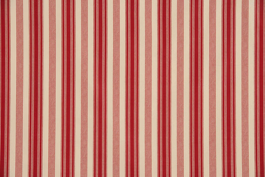Pierre Frey Rayure malmaison - Rouge