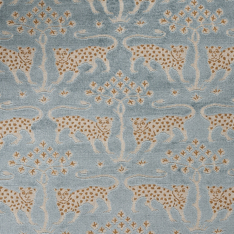 Schumacher | Woodland Leopard Velvet fabric - 80080