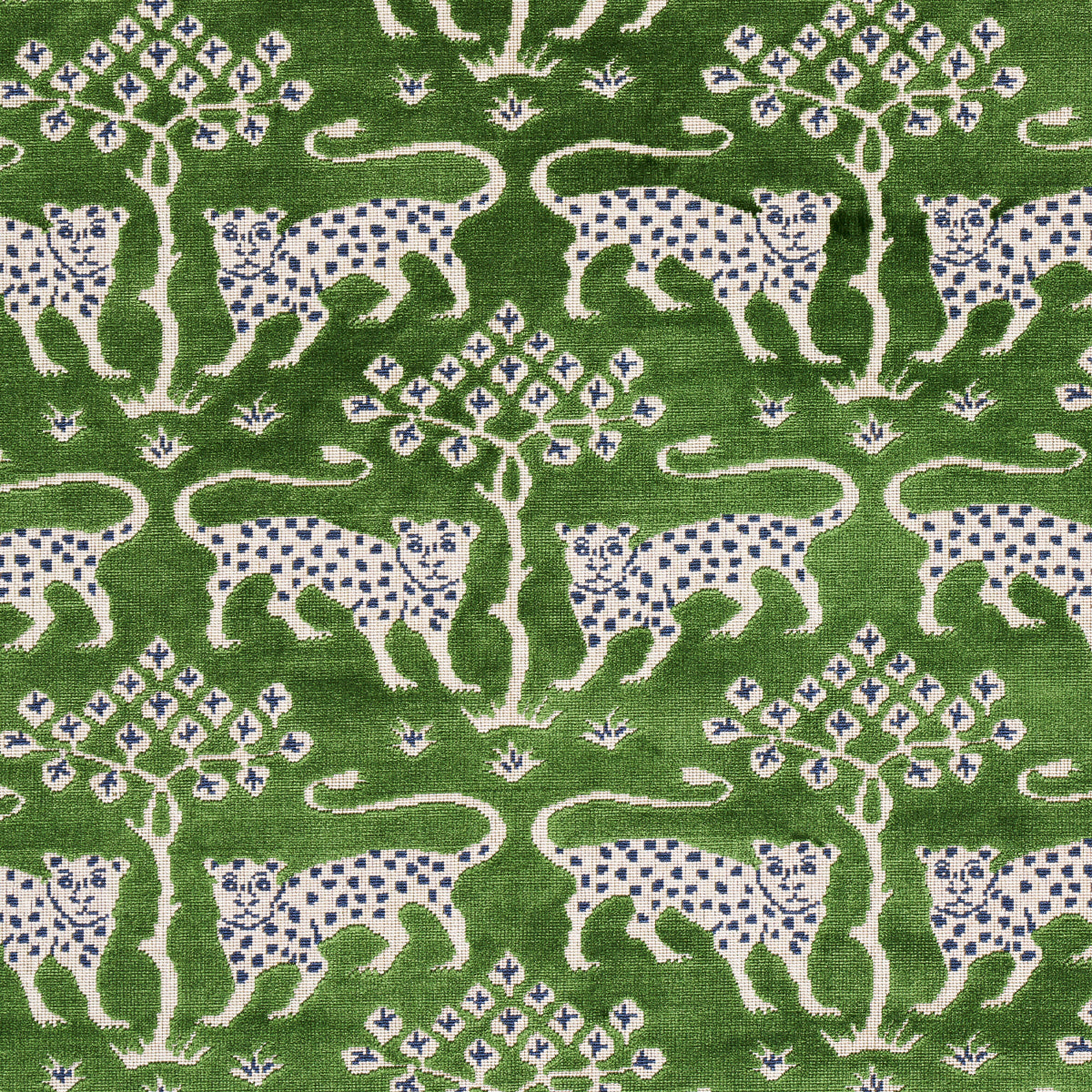 Schumacher | Woodland Leopard Velvet fabric - 80084