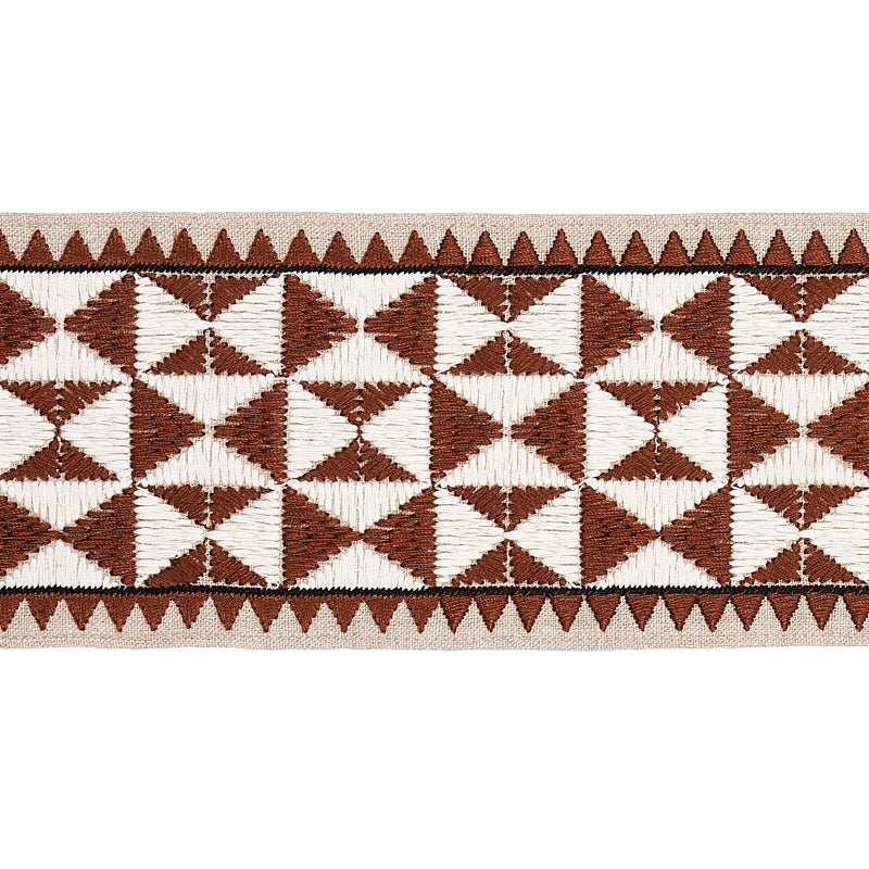 Schumacher | Zulma Embroidered Tape fabric - 80191