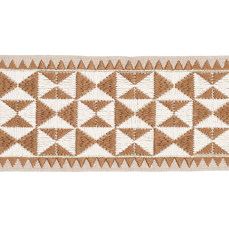 Schumacher | Zulma Embroidered Tape fabric - 80192