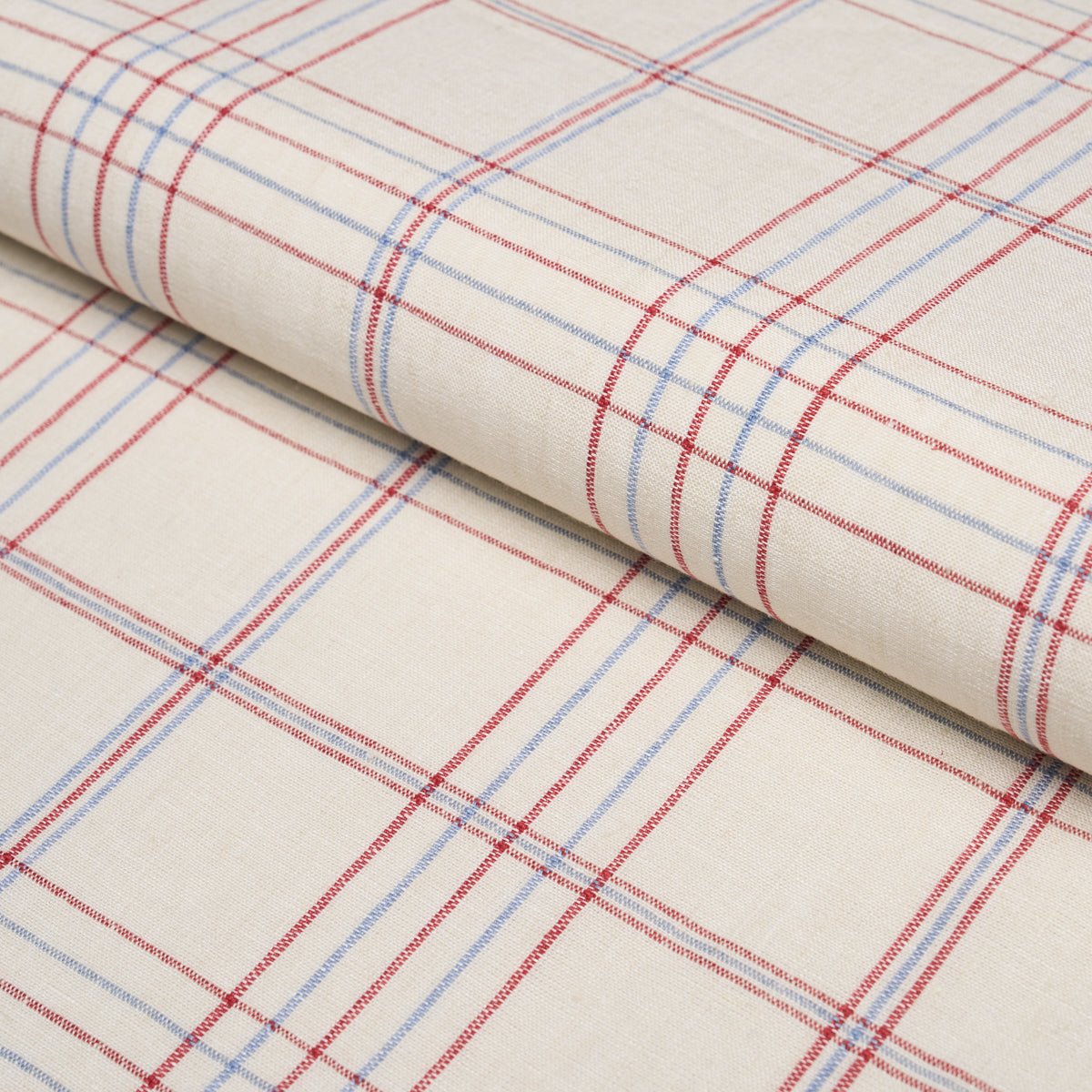 Schumacher | Nils Plaid Linen fabric - 80300
