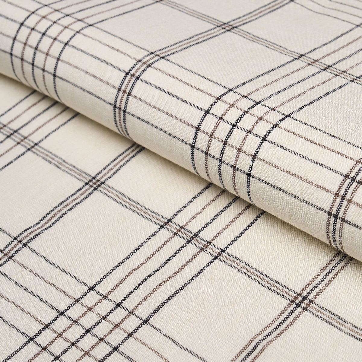 Schumacher | Nils Plaid Linen fabric - 80302