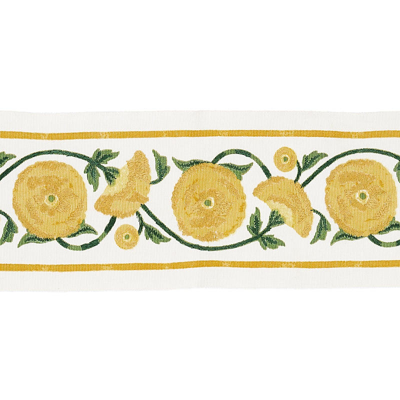 Schumacher | Saranda Flower Embroidery Tape fabric - 80391