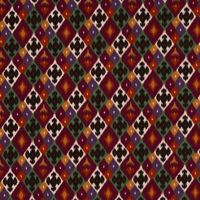 Schumacher | Sasha Diamond Ikat fabric - 80662