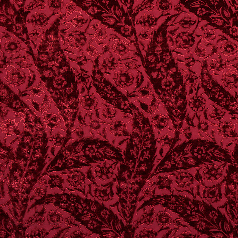 Schumacher | Saz Paisley Silk Velvet fabric - 80782