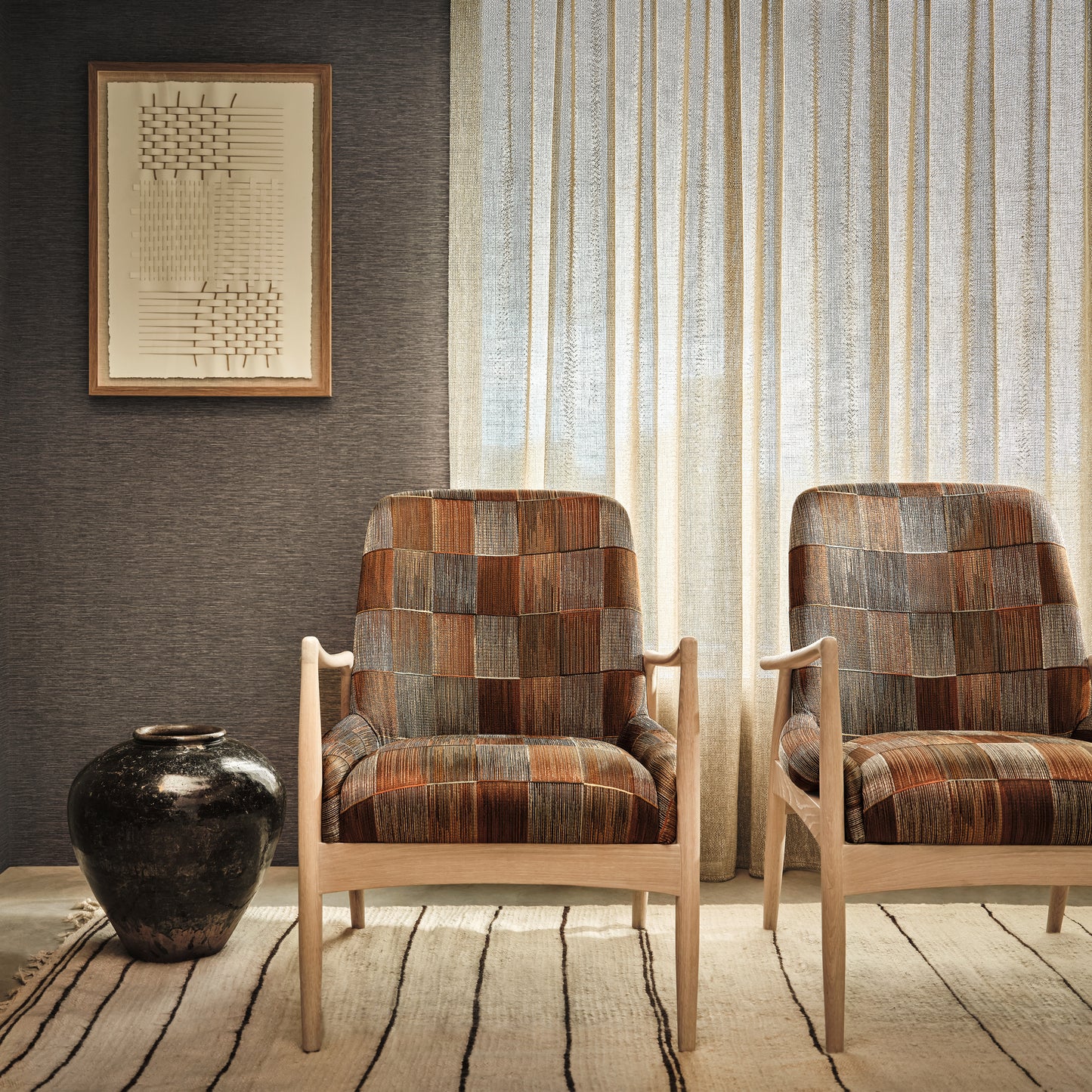 Pierre Frey Romo | Sekani – Cinnamon — scenography