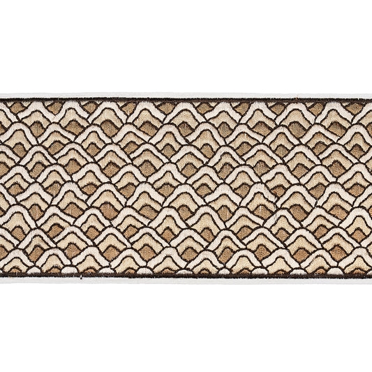 Schumacher | Sunrise Embroidery Tape fabric - 80890