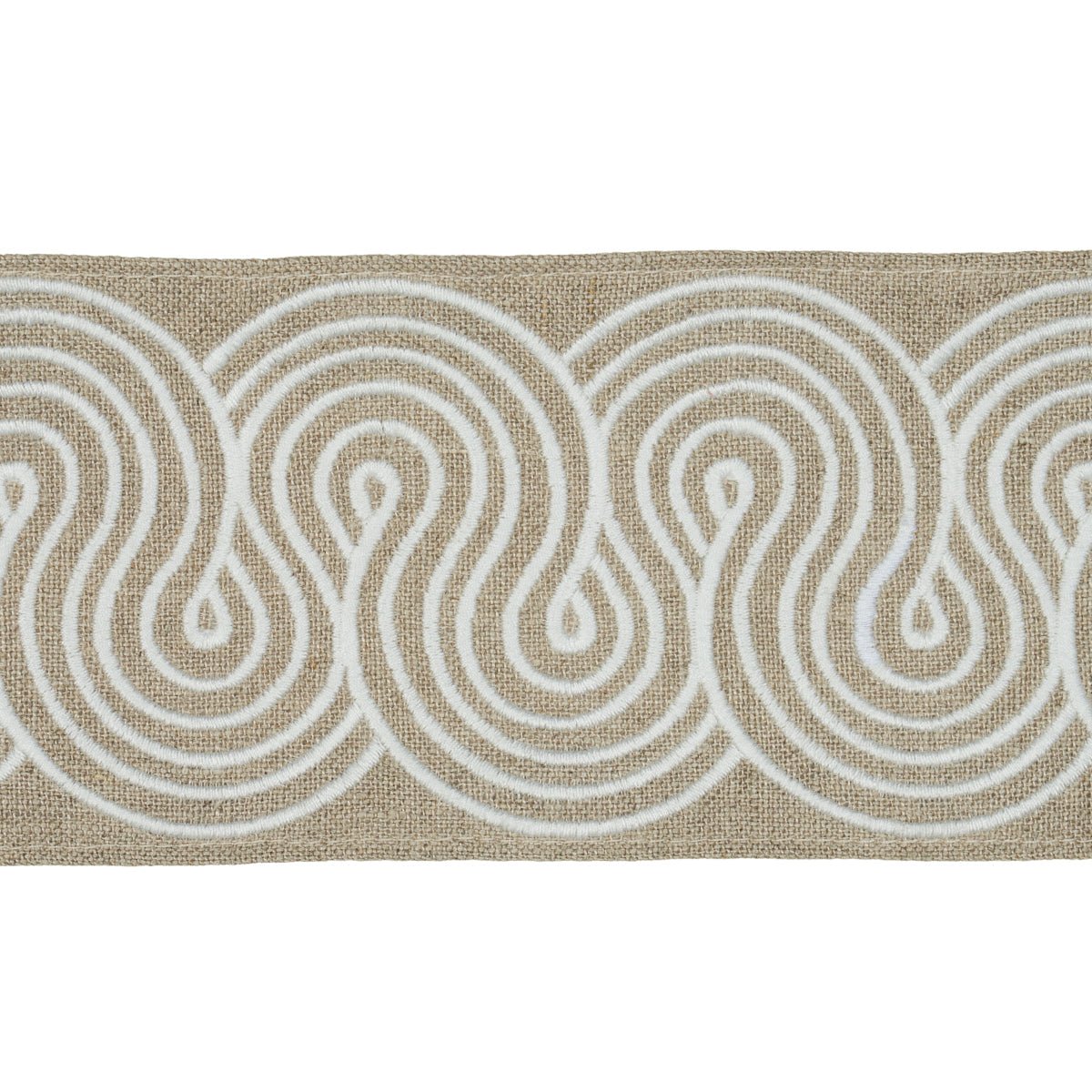 Schumacher | Giraldi Embroidered Trim fabric - 81251