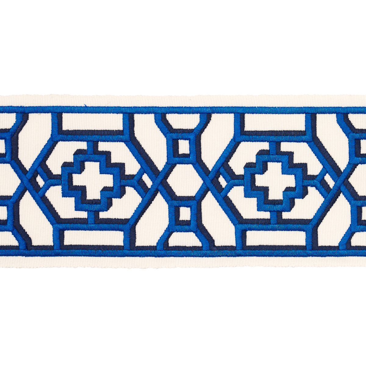 Schumacher | Zanzibar Trellis Tape fabric - 81280