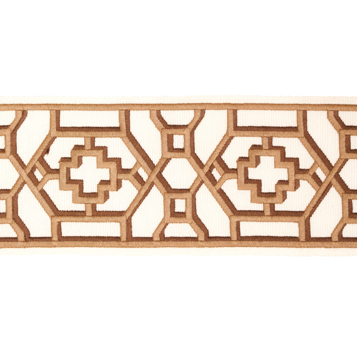 Schumacher | Zanzibar Trellis Tape fabric - 81282