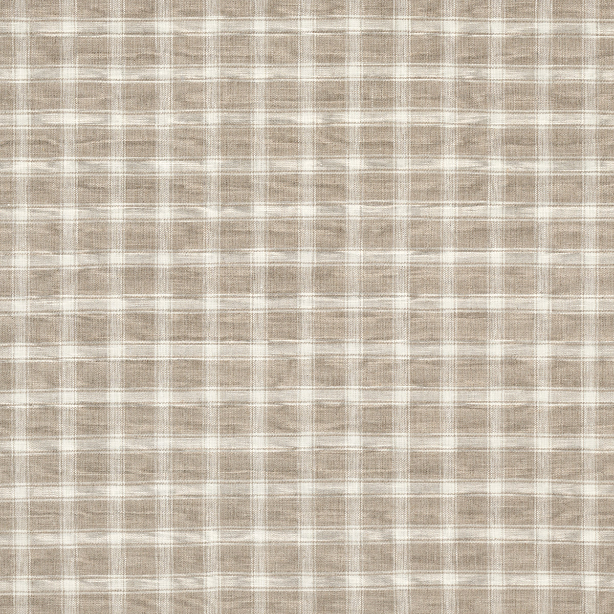 Schumacher | Crawford Linen Check fabric - 81453