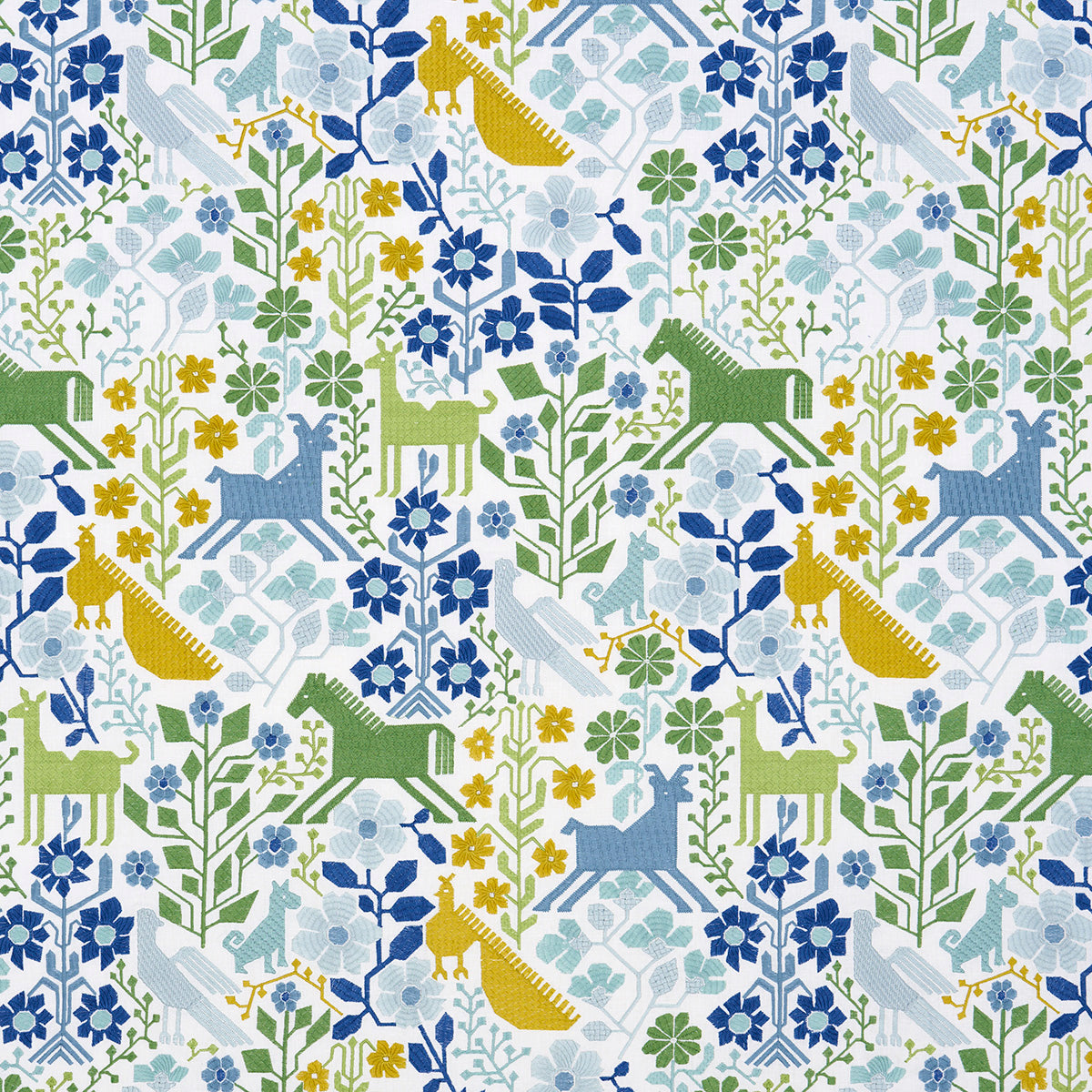 Schumacher | Lupita Embroidery fabric - 81521