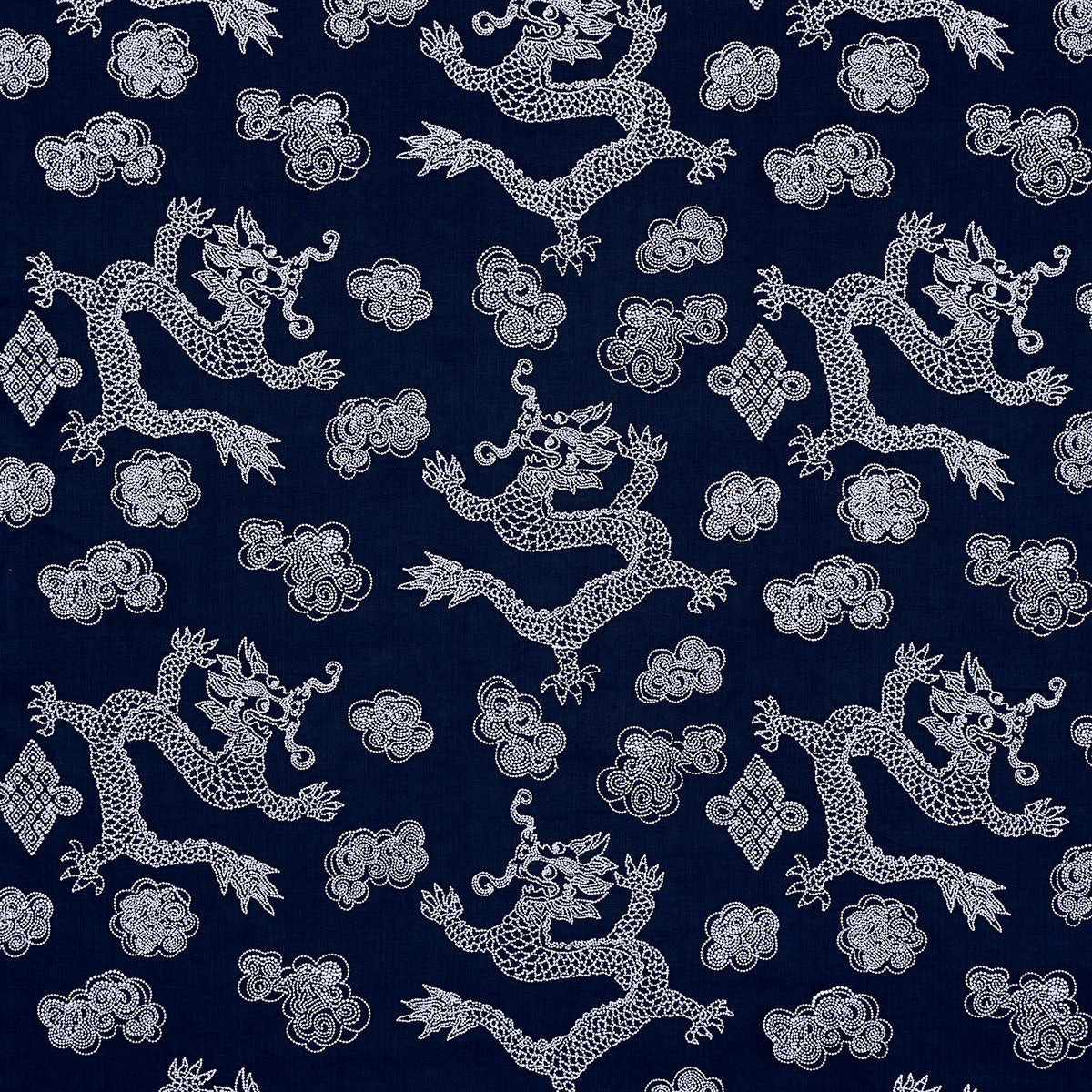 Schumacher | Dragon Embroidery fabric - 81550