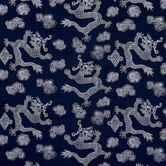 Schumacher | Dragon Embroidery fabric - 81550