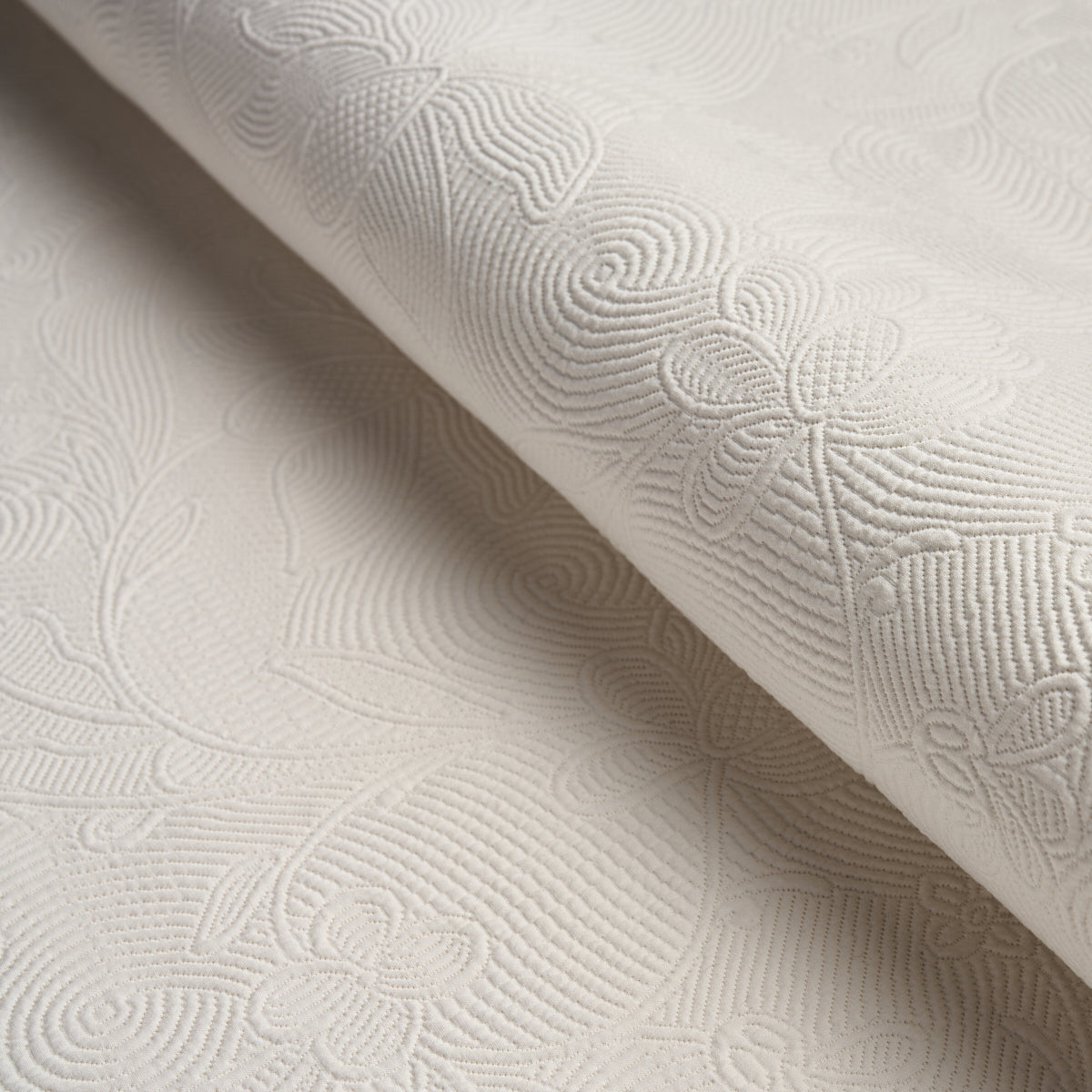 Schumacher | Quilted Scroll Matelassé fabric - 81590