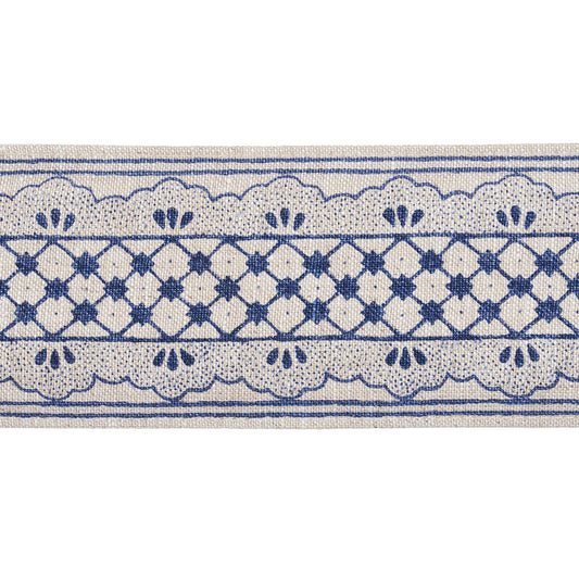 Schumacher | Davison Scalloped Tape fabric - 81650