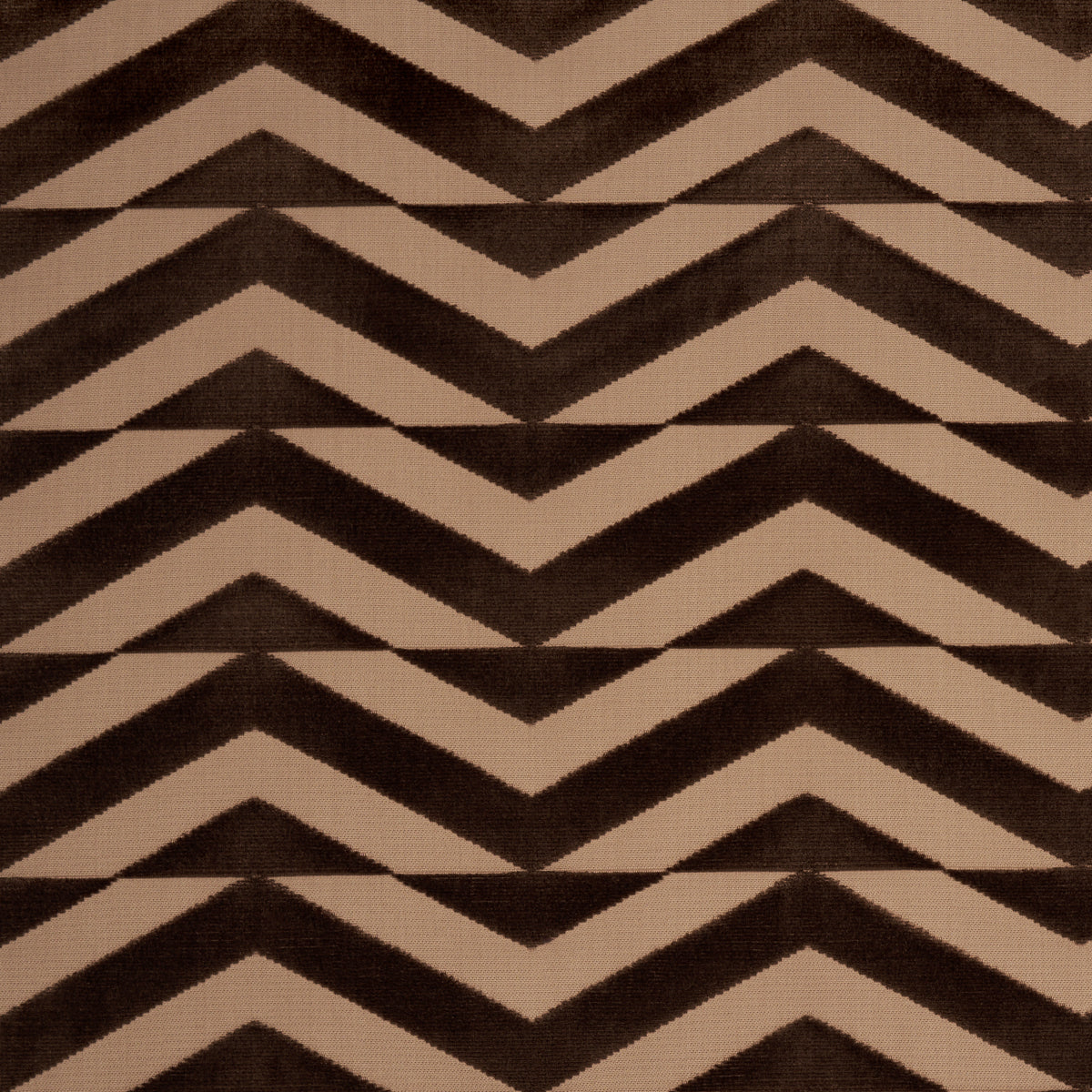 Schumacher | Broken Chevron Cut Velvet fabric - 81811