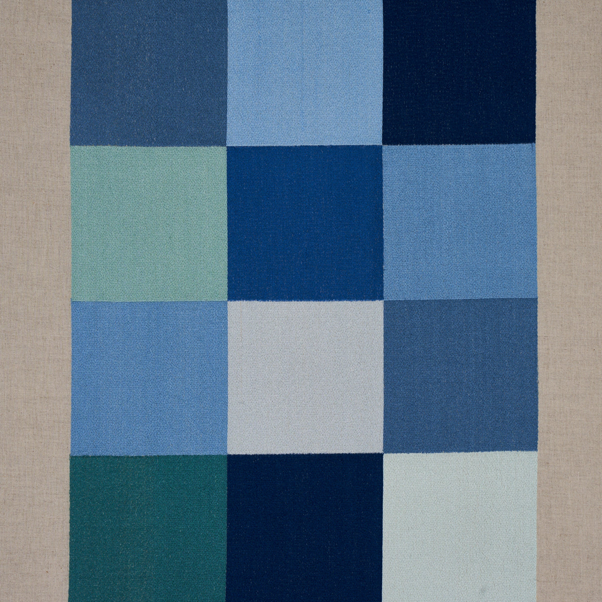 Schumacher | Embroidered Tile fabric - 81831