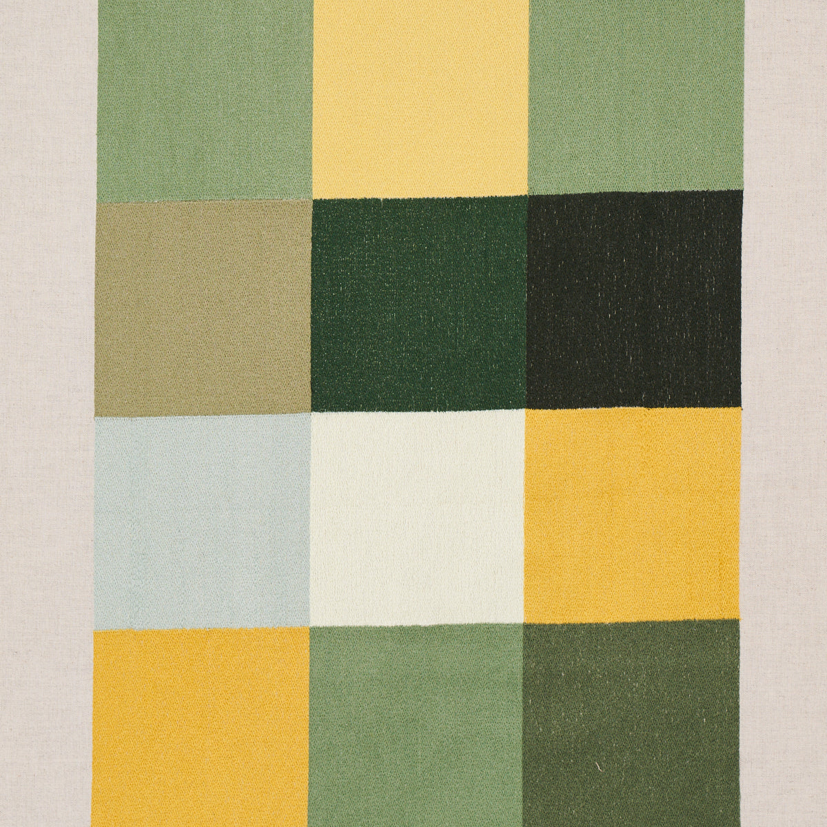 Schumacher | Embroidered Tile fabric - 81832