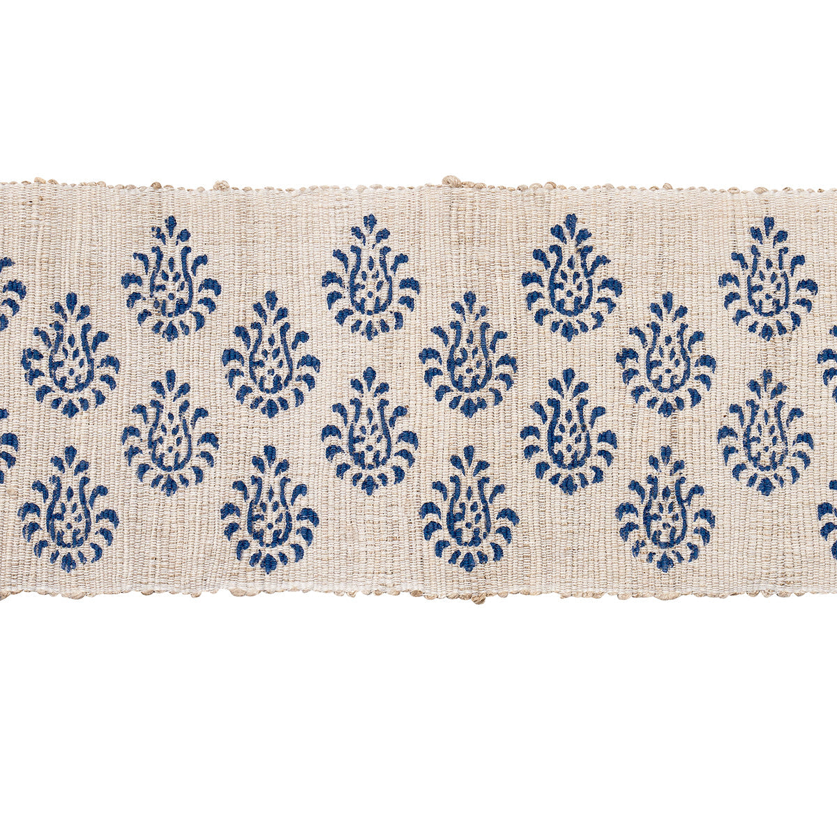 Schumacher | Leila Hand-Block Matka Tape fabric - 82130