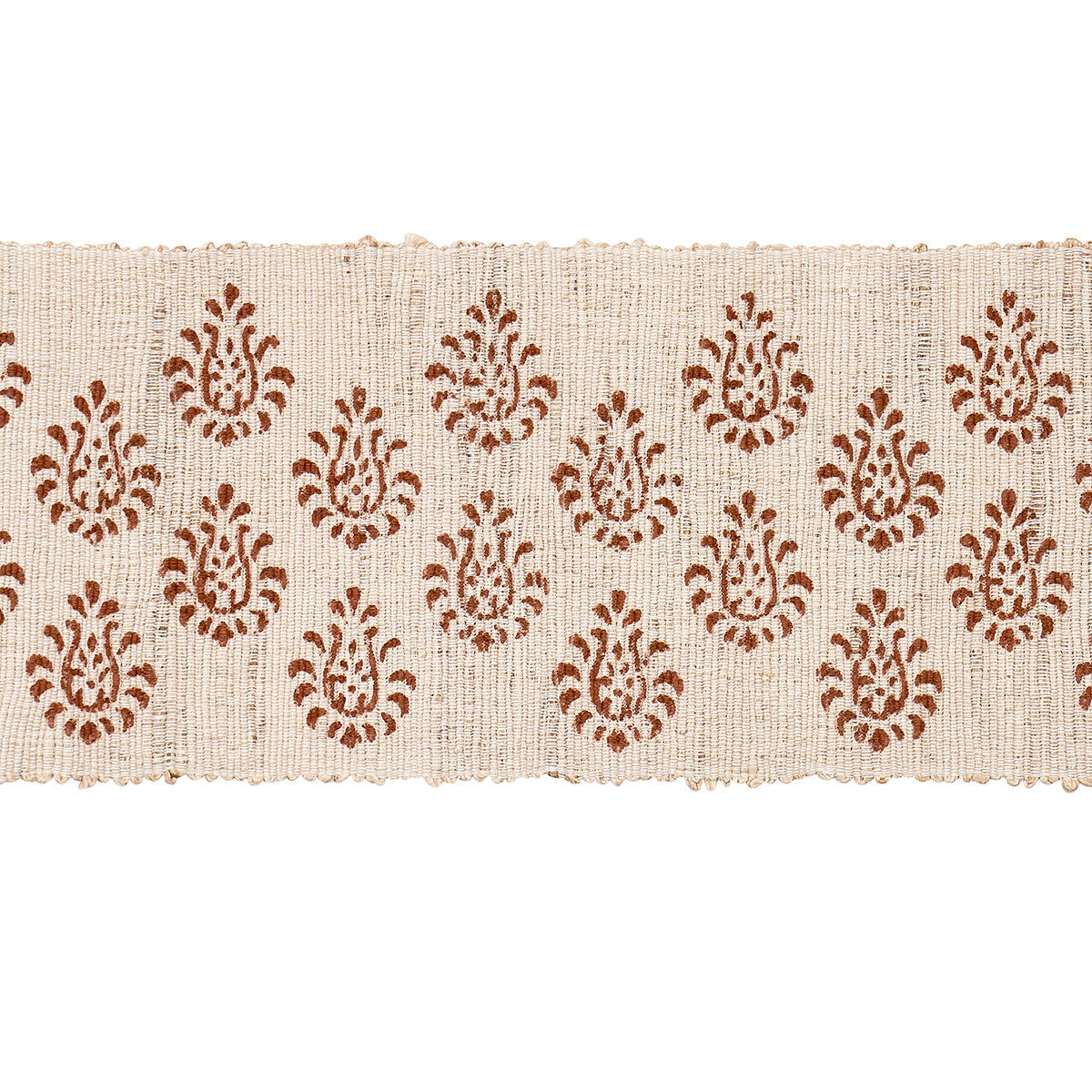 Schumacher | Leila Hand-Block Matka Tape fabric - 82131