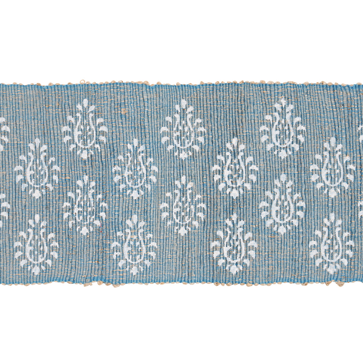 Schumacher | Leila Hand-Block Matka Tape fabric - 82132