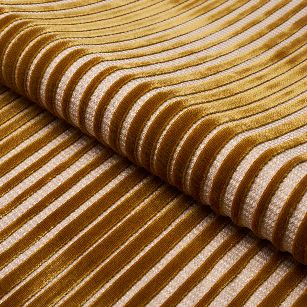 Schumacher | Chimay Stripe Velvet fabric - 82151