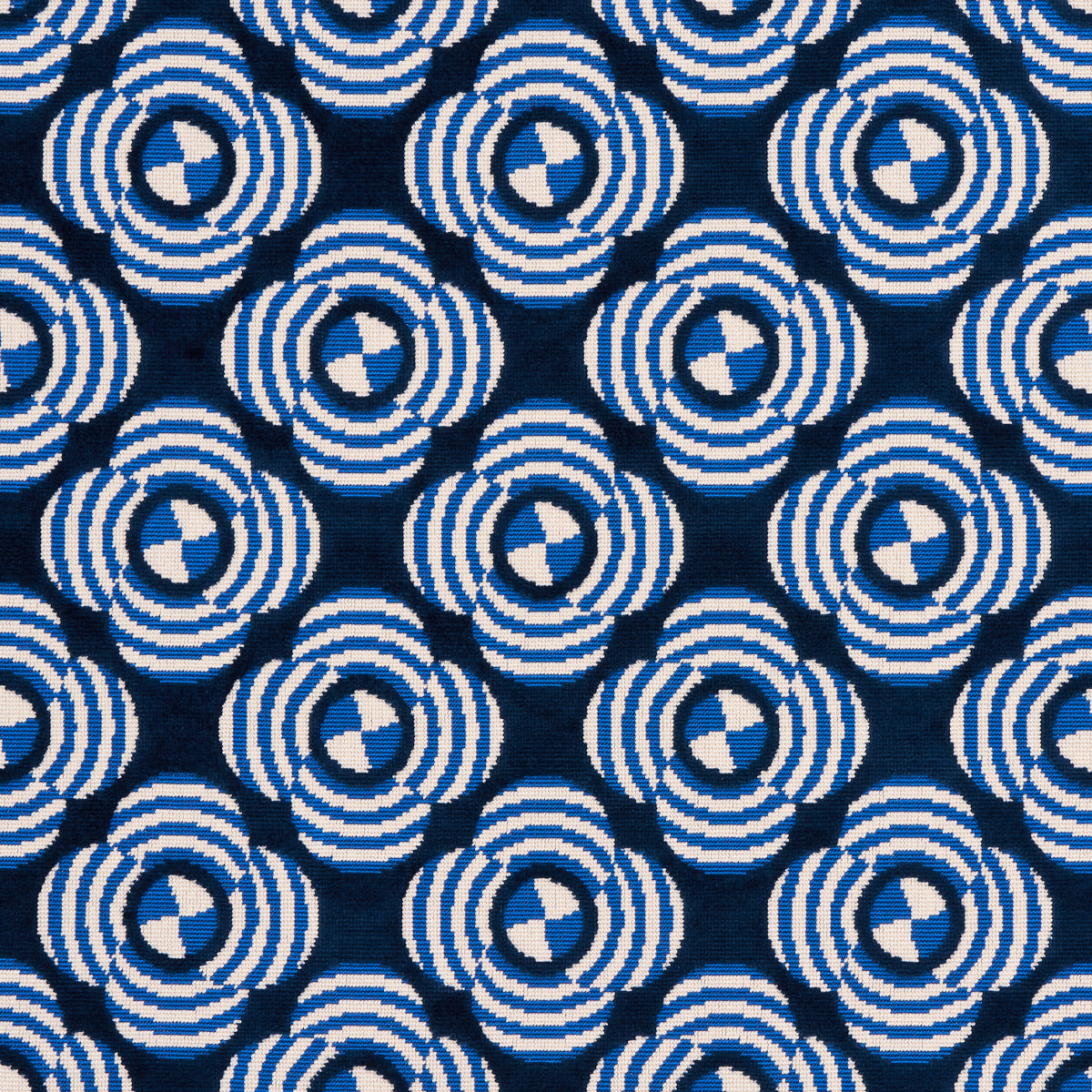 Schumacher | Le Moderne Cut Velvet fabric - 82260