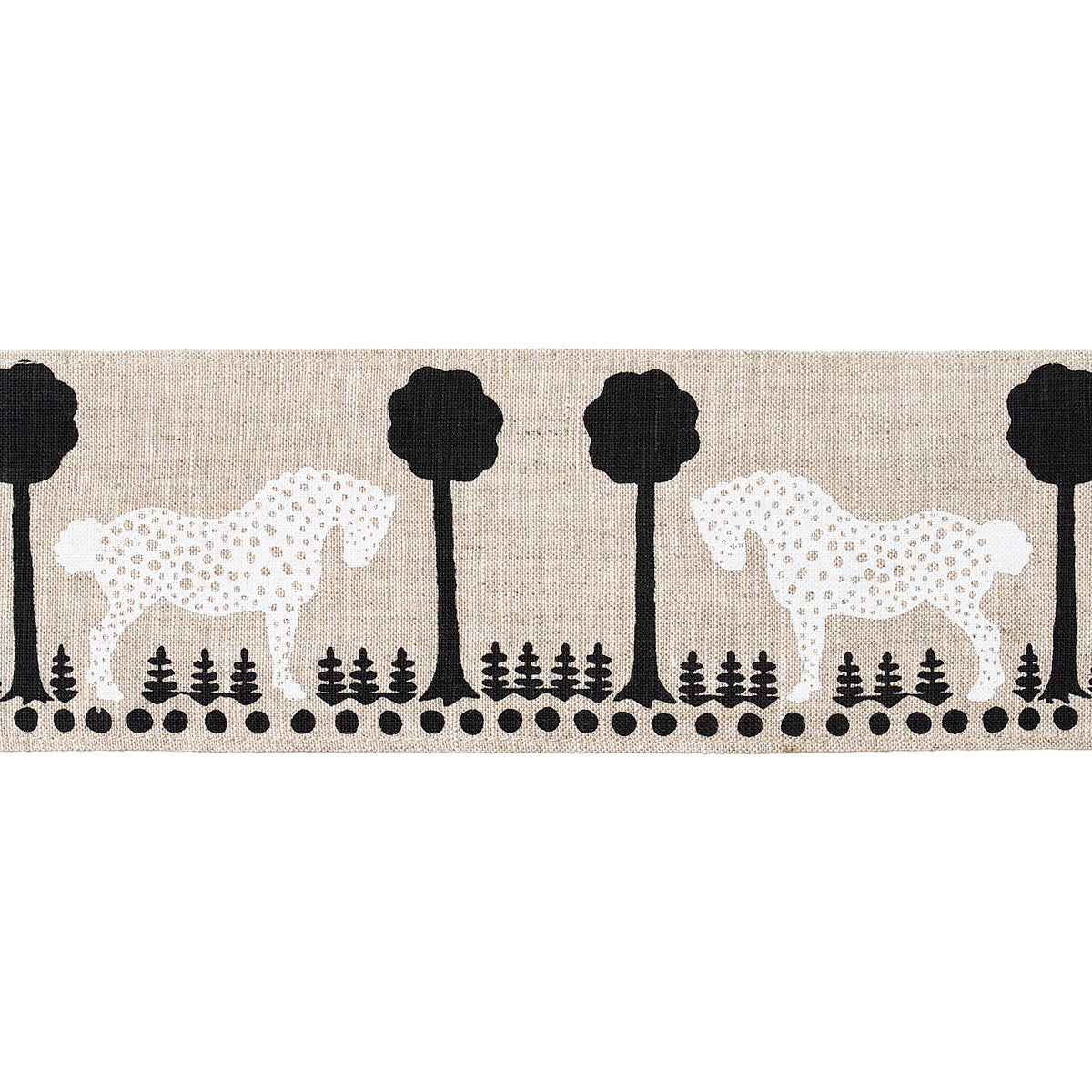 Schumacher | Polka Dot Pony Tape fabric - 82810