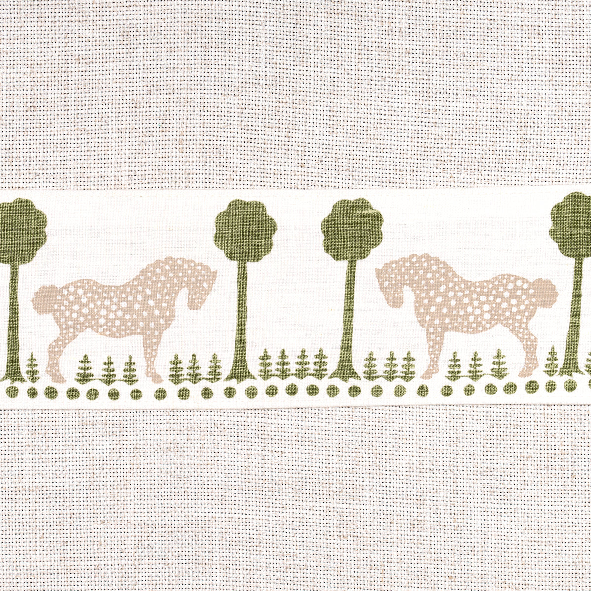 Schumacher | Polka Dot Pony Tape fabric - 82812