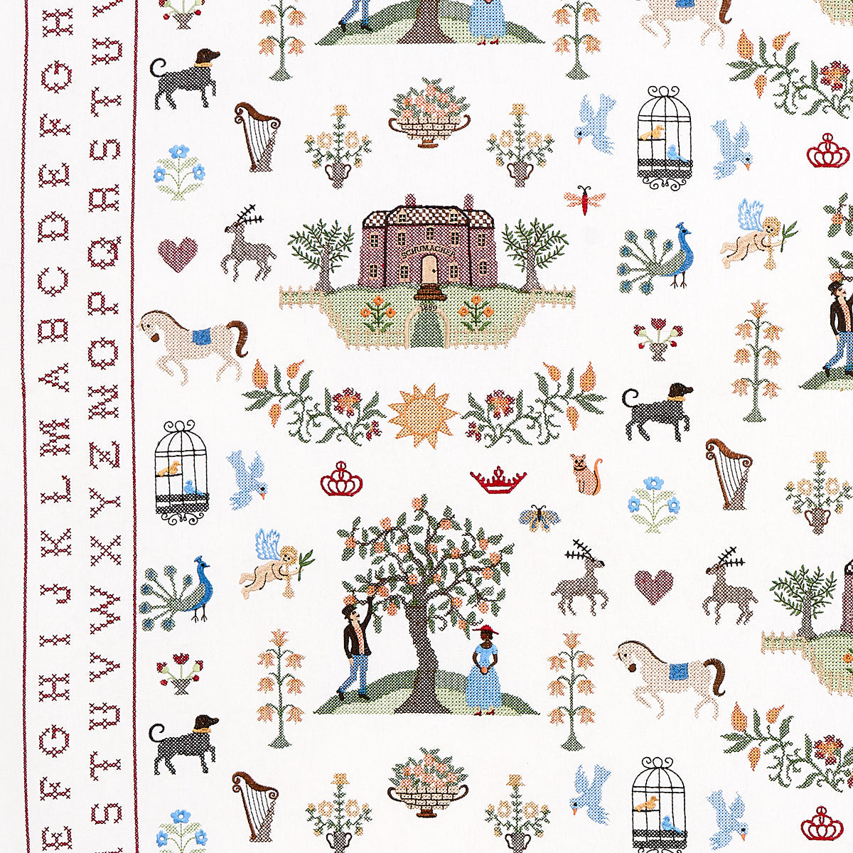 Schumacher | Merrifield Sampler fabric - 82890