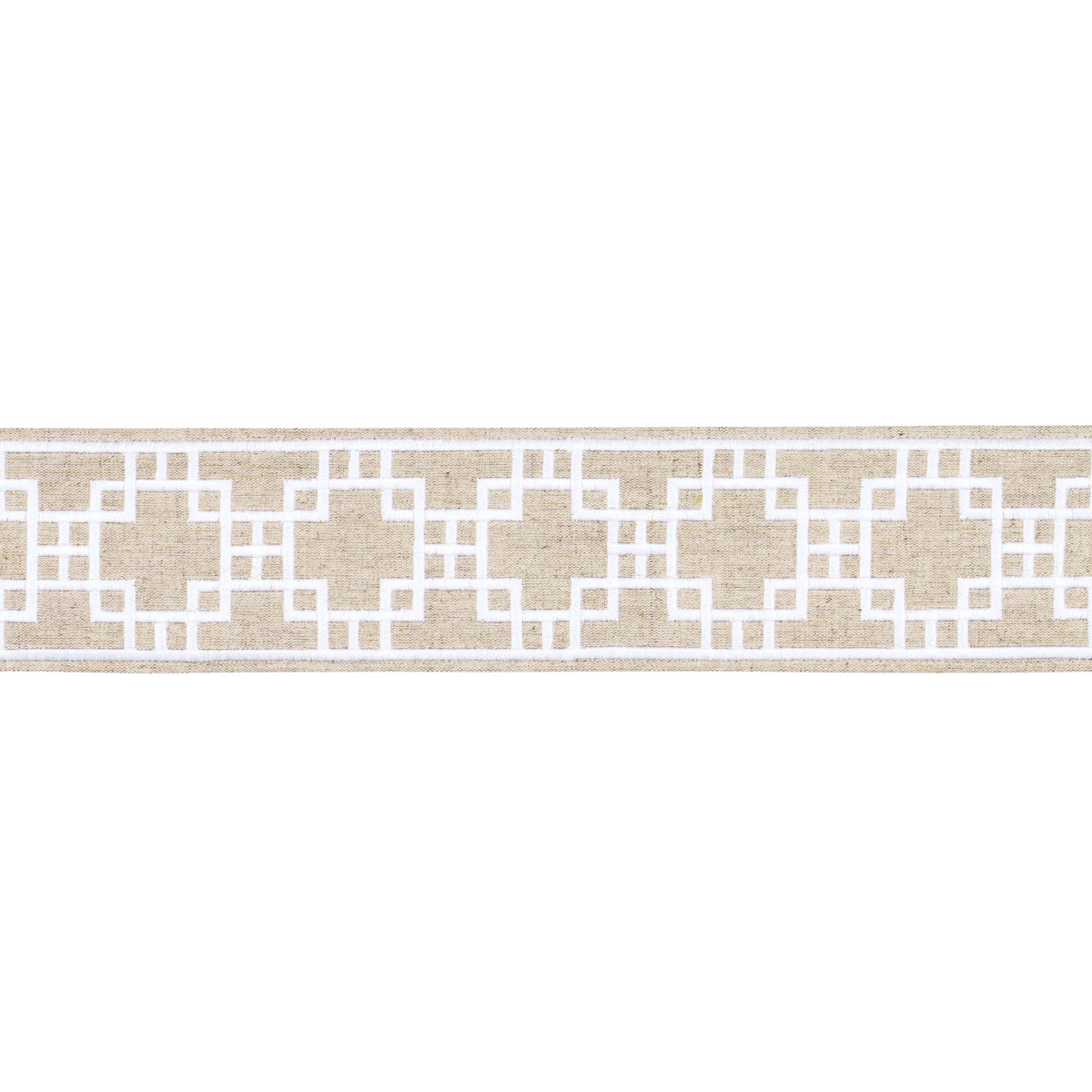 Schumacher | Squared Away Trellis Tape fabric - 83592