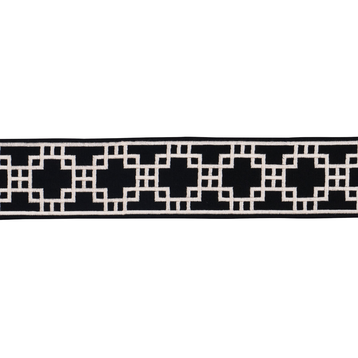 Schumacher | Squared Away Trellis Tape fabric - 83593