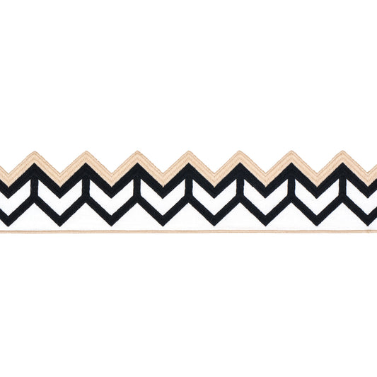Schumacher | Sparren Embroidered Tape fabric - 83610