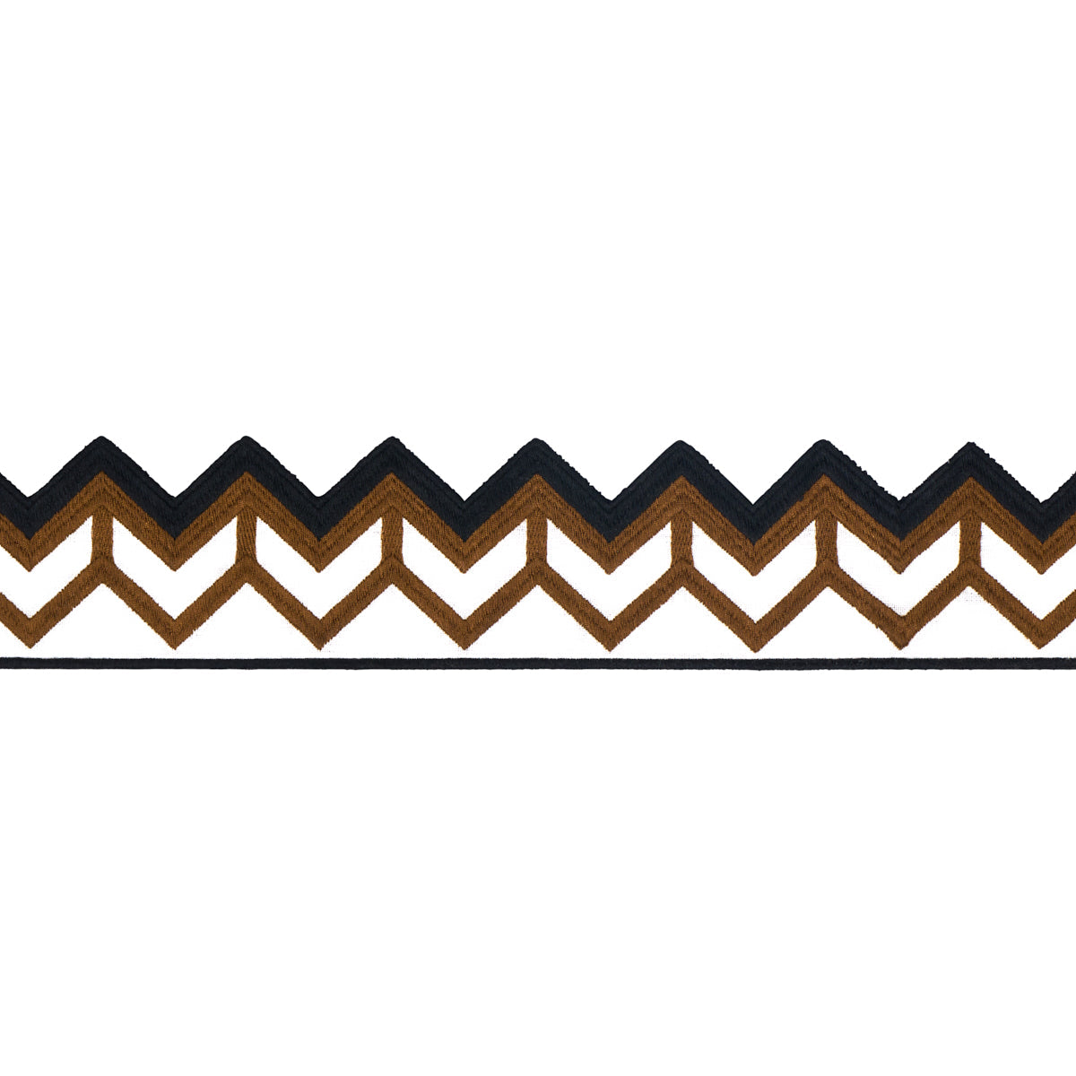 Schumacher | Sparren Embroidered Tape fabric - 83611