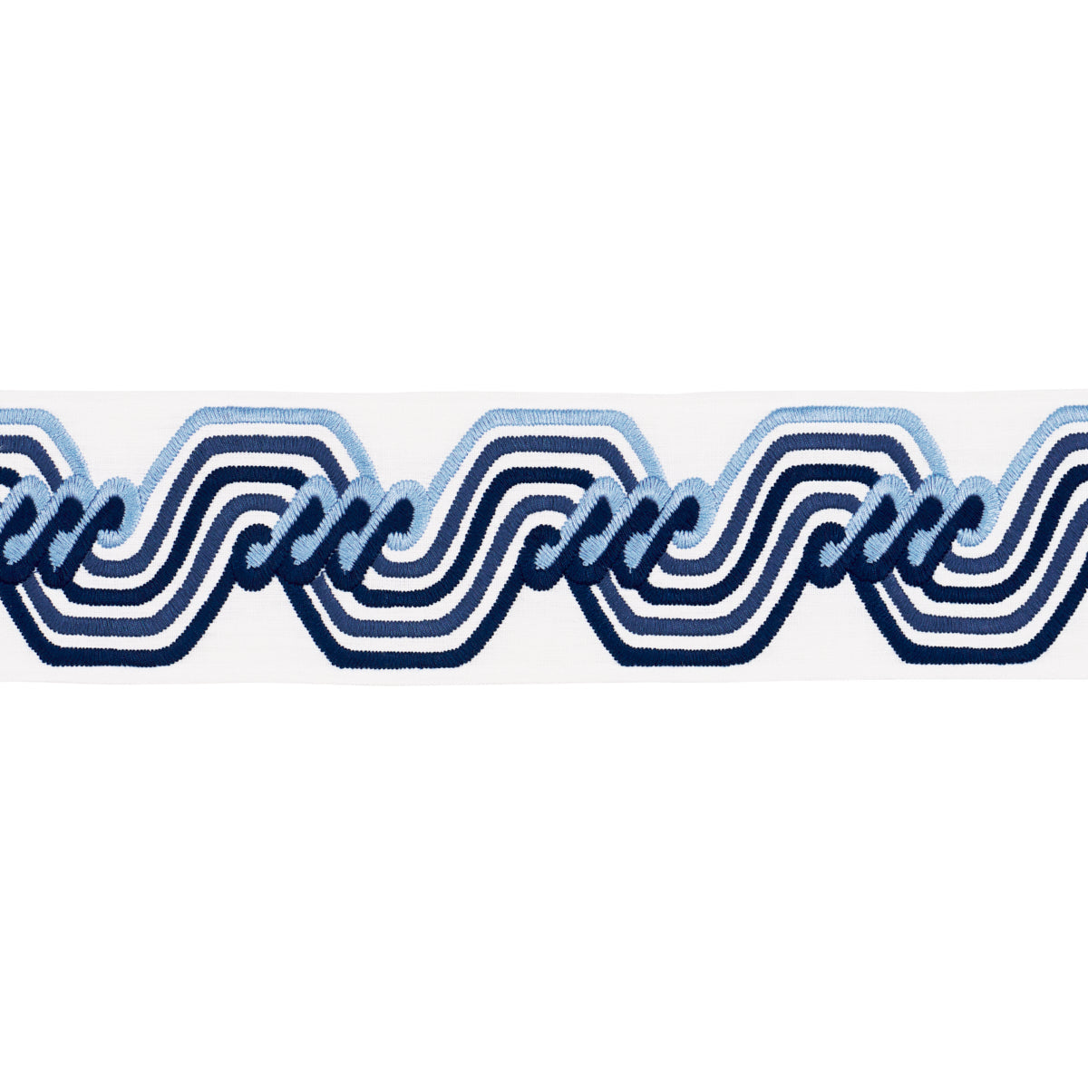Schumacher | The Twist Embroidered Tape fabric - 83630